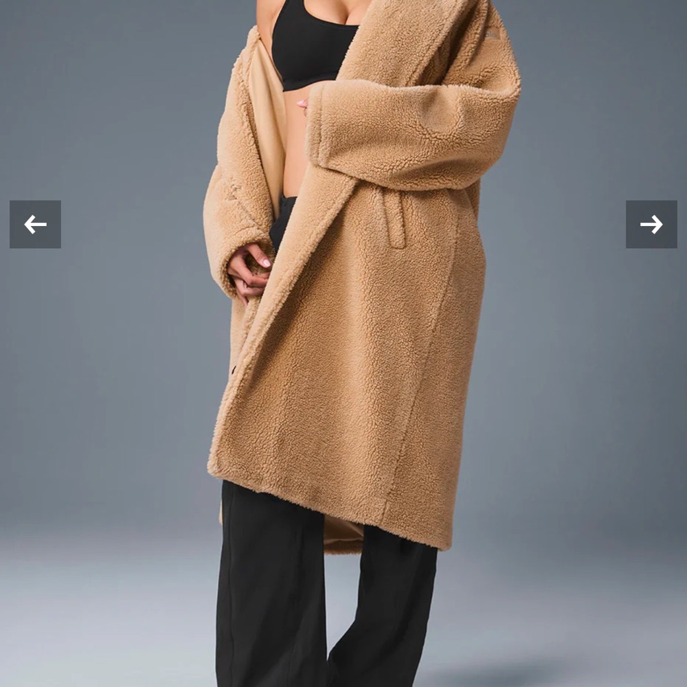 ALO Oversized Sherpa trench